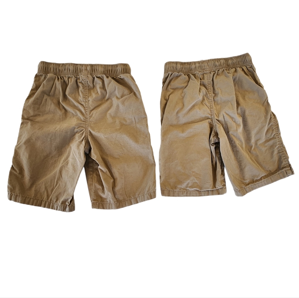 Jumping Beans Khaki Pull Up Shorts Bundle Boys Size 7 NWOT - Picture 2 of 3